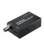 Blackmagic Design UltraStudio Express Recorder 3G kompakts portatīvs video ierakstīšanas ierīce ar 3G‑SDI BNC ieeju, HDMI Type‑A portu un USB‑C savienojumu uz melna korpusa