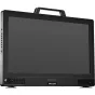 SmallHD Vision 24 4K HDR external LCD monitor with top handle, front control panel and dark screen, professional 24-inch 4K display for film production