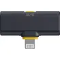 Hollyland LARK M2 Wireless Receiver with Lightning Connector for iOS Devices (2.4 GHz, Shine Charcoal)