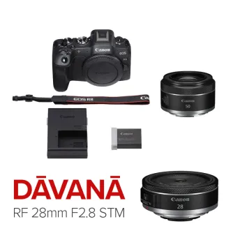 Mirrorless Cameras - Canon EOS R8 Camera with RF 50mm F1.8 Lens Bundle 4515C005 - quick order from manufacturer