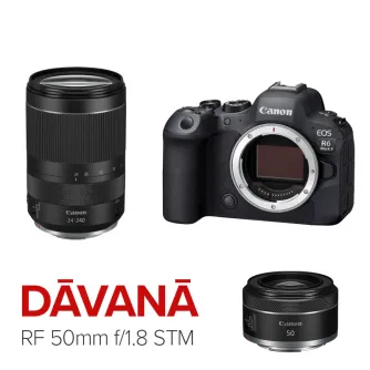 Беззеркальные камеры - Canon EOS R6 Mark II Camera with RF 24-240mm Lens 5666C002 - быстрый заказ от производителя