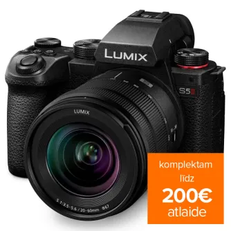 Bezspoguļa kameras - Panasonic Pro Panasonic Lumix S5M2 Body + S-R2060 Lens (DC-S5M2KE) - ātri pasūtīt no ražotāja