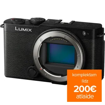 Bezspoguļa kameras - PANASONIC LUMIX S9 BODY JET BLACK DC-S9E-K - ātri pasūtīt no ražotāja