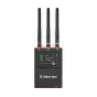 Aputure Sidus One wireless DMX/CRMX transceiver with Sidus Bluetooth, featuring three antennas and 18-hour battery life for studio lighting control