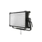 Aputure NOVA 9 2x1 LED panel light with a grid of circular emitters, adjustable bracket, control knob, and front diffuser.