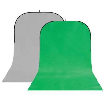 Фоны - StudioKing Background Board BBT-03-10 Grey/Green 150x400 cm - быстрый заказ от производителя