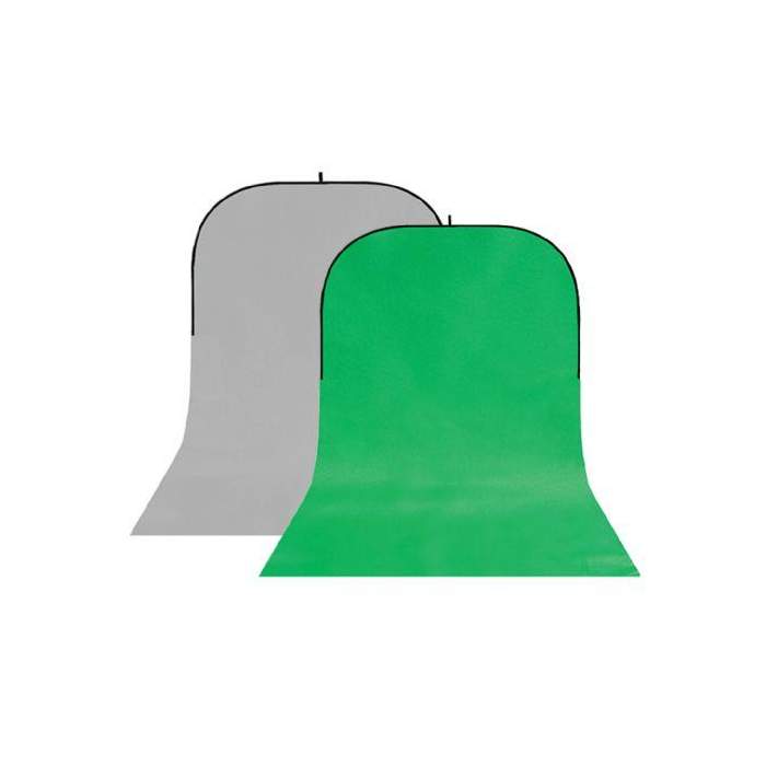 Фоны - StudioKing Background Board BBT-03-10 Grey/Green 150x400 cm - быстрый заказ от производителя