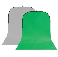 Backgrounds - StudioKing Background Board BBT-03-10 Grey/Green 150x400 cm - quick order from manufacturerBackgrounds - StudioKing Background Board BBT-03-10 Grey/Green 150x400 cm - quick order from manufacturer