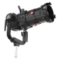 Aputure Spotlight Max 36° Kit ar precīzām optikām un rotējošu gobo turētāju uzlabotai gaismas projekcijai.