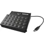 Autocue USB Foot Control with a grid of circular buttons and a knob for teleprompter control