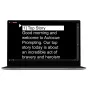 Autocue Explorer programmas licenču pakete ar 1 gada tiesībām profesionālai telepromptei, iekļaujot skriptu rediģēšanu, izpildes secības pārvaldību un HDMI/NDI izejas opcijas.