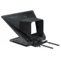 Autocue 19" Pioneer Studio Box Lens Teleprompter with a large fabric-lined hood and front-mounted monitor for broadcast cameras