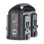Bebob VS4-RL 4-Channel V-Mount Battery Charger with AC Adapter and Powerbase Function
