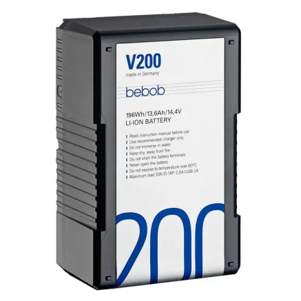 Bebob V200 V-Mount Li-Ion Battery 14.4V / 196Wh
