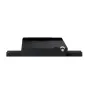 Blackmagic Tripod Mount for Studio Camera 4K with 15mm rail compatibility, sliding plate mechanism, and adjustable knob for secure tripod attachment
