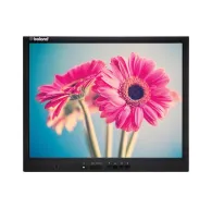 15-inch Boland TP15DB LED Broadcast Monitor displaying high-resolution pink flowers with green stems on a soft blue background15-inch Boland TP15DB LED Broadcast Monitor displaying high-resolution pink flowers with green stems on a soft blue background