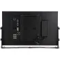 Boland LVB23 LED Broadcast Monitor 23 inch with multiple video input ports, power cable, and adjustable mounting brackets