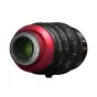 Professional Canon CN-E20-50mm T2.4 L F cinema lens with constant T2.4 aperture, red front element, and precision focus/zoom gears for 4K HDR cinematography