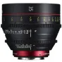 Объектив Canon Cinema EOS 35mm с красными акцентами, метрической и футовой шкалой фокусировки, оптикой для 4K-киносъемки