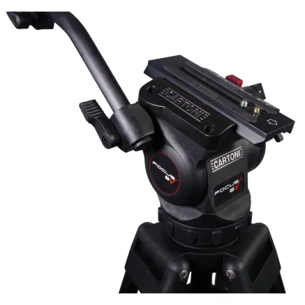 Cartoni FOCUS 8 Red Lock ALU Tripod System (KF08-RLM)