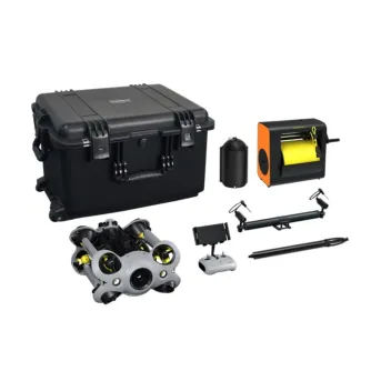 Chasing M2 S Underwater ROV Advanced Set with carrying case, remote controller, and accessories for professional underwater exploration