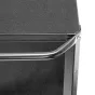 Compact CONECARTS small cart with three shelves, featuring a reversible upper shelf for workstation or equipment transport.