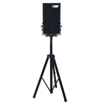 CVW Panel Antenna 6020 mounted on a tripod for enhanced wireless HD video transmission