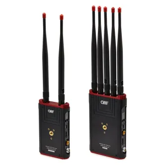 CVW Pro300 Plus Wireless Video Transmitter with dual and hexa antenna configurations for long-range HD video transmission