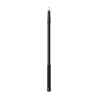 Deity BP380 Boompole with carbon fiber shaft, foam handle, and locking mechanism for professional audio recording