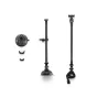 DJI Osmo Folding Arm Kit with carbon fiber folding arm, suction cup mount, handlebar mount, and adjustable joints for versatile camera positioning