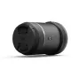 DJI DL 35mm F2.8 LS ASPH prime lens with front cap attached, carbon-fiber body, 35mm marking and DJI logo, designed for Zenmuse X7/X9 gimbal cameras