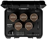 DZOFILM Arles Lustre 5-Lens Kit PL (14/21/40/135/180)DZOFILM Arles Lustre 5-Lens Kit PL (14/21/40/135/180)