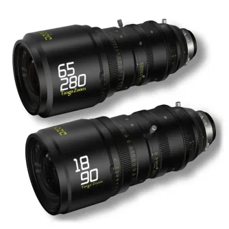 DZOFILM Tango 2-Lens Kit (18-90mm T2.9/65-280mm T2.9-4) for PL&EF Mount (S35) metric (w/o servo)