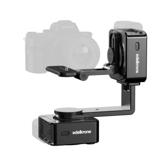 Edelkrone HeadONE v2 motorizēta pansa un tilta sistēma ar divām vienībām un tilta moduliem precīzai 360° kameru kustībai