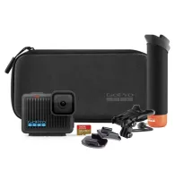GoPro HERO Action Camera Specialty+ (Sport) Bundle with adhesive mounts, a carry case, USB-C cable, 64GB microSD card, and floating hand gripGoPro HERO Action Camera Specialty+ (Sport) Bundle with adhesive mounts, a carry case, USB-C cable, 64GB microSD card, and floating hand grip