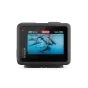 GoPro HERO Action Camera Specialty+ (Sport) Bundle with 4K display showing underwater dolphins, 100% battery level, and included accessories