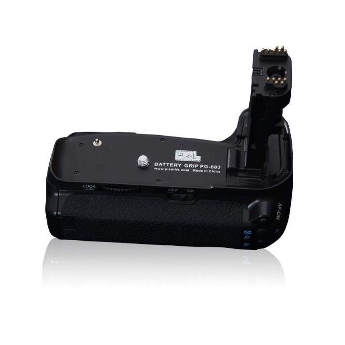 Kameru bateriju gripi - Pixel Battery Grip E9 for Canon EOS 60D - ātri pasūtīt no ražotāja