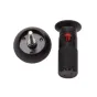 iFootage 75mm Bowl Head Quick Release Mount ar patentētu bumbu galvu un sarkano regulēšanas pogu ātrai statīva piestiprināšanai