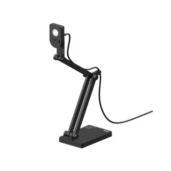 IPEVO V4K ULTRA 13MP USB Visualiser with adjustable arm, LED illumination, and 4K video capture for professional presentations and video conferencing