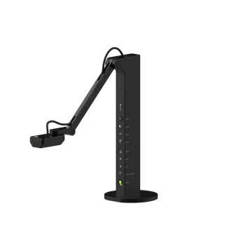 IPEVO VZ-R ULTRA 13MP document camera with HDMI/USB connectivity, built-in LED light, and microphone for high-resolution presentations and online teaching.