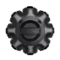 Top view of the Kandao Obsidian Pro 360° camera with eight APS-C lenses, rear panel featuring ports and SSD slot, black matte finish