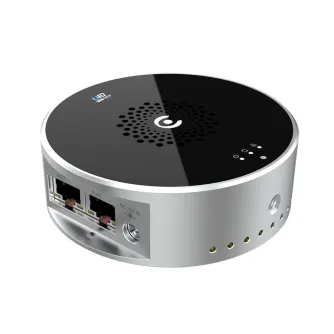 Kiloview U40 4K HDMI to NDI Encoder featuring Ethernet ports and PoE support