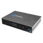 Kiloview E3 4K HDMI/SDI Dual-Channel Video Encoder with a digital display, USB ports, and an ON/OFF switch