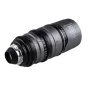 Sudraba Laowa Sunlight 70-135mm T4.5 2x Pilna kadra Anamorfiskais Zoom objektīvs ar Arri PL montu, ar fokusa un zooma gredzeniem un priekšējo stiklu.