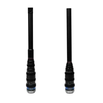 Laowa Probe Zoom 2-lens 15-35mm T12 cinema lens bundle featuring a square top cap and a smooth tube design.