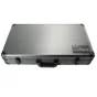 LAOWA Pro2be 24mm T8 2X Macro Probe PL lens set (3 modules) in a rugged silver aluminum case with black latches and handle.