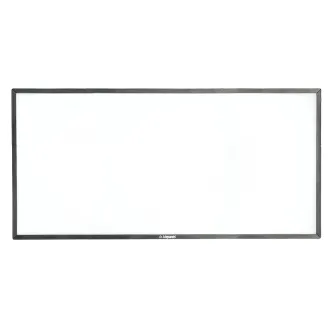 Litepanels Gemini 2x1 Heavy Diffuser with black frame and white diffusion panel, tool-free front mount for LED panel