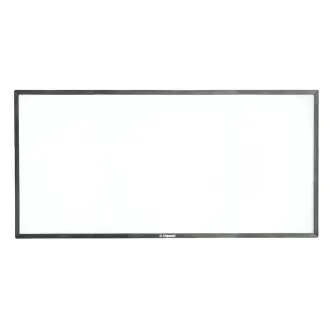 Диффузор Litepanels Gemini 2x1 Super Ultra Light с черным каркасом, предназначенный для крепления на переднюю часть панели Gemini 2x1 для плавного рассеивания света и максимального светового потока