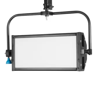 Litepanels Gemini 2x1 Soft RGBWW LED Panel with adjustable yoke for studio lighting