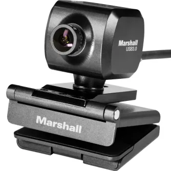Marshall Miniature POV USB3.0 Full HD camera mounted on a flexible stand for professional video capture